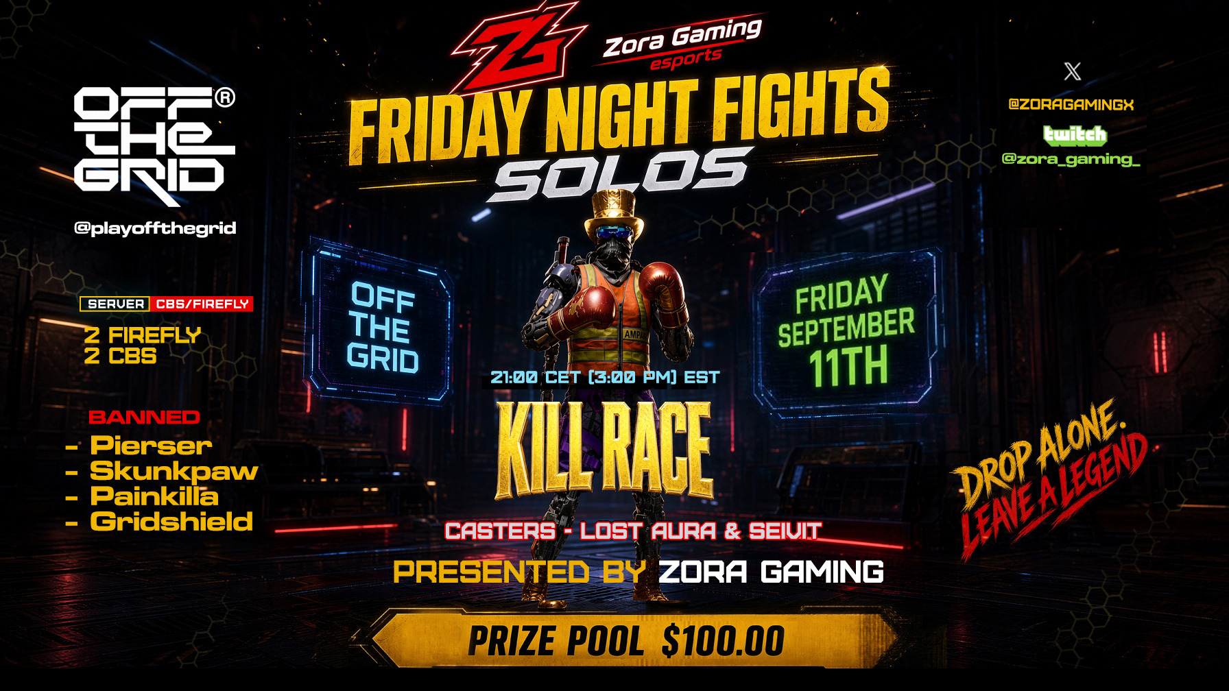 Friday Night Fights — September 11, 2026
